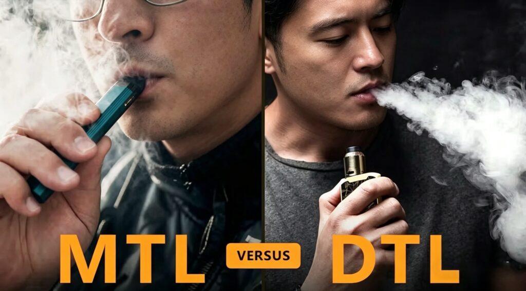 電子煙 MTL 与 DTL 的区别