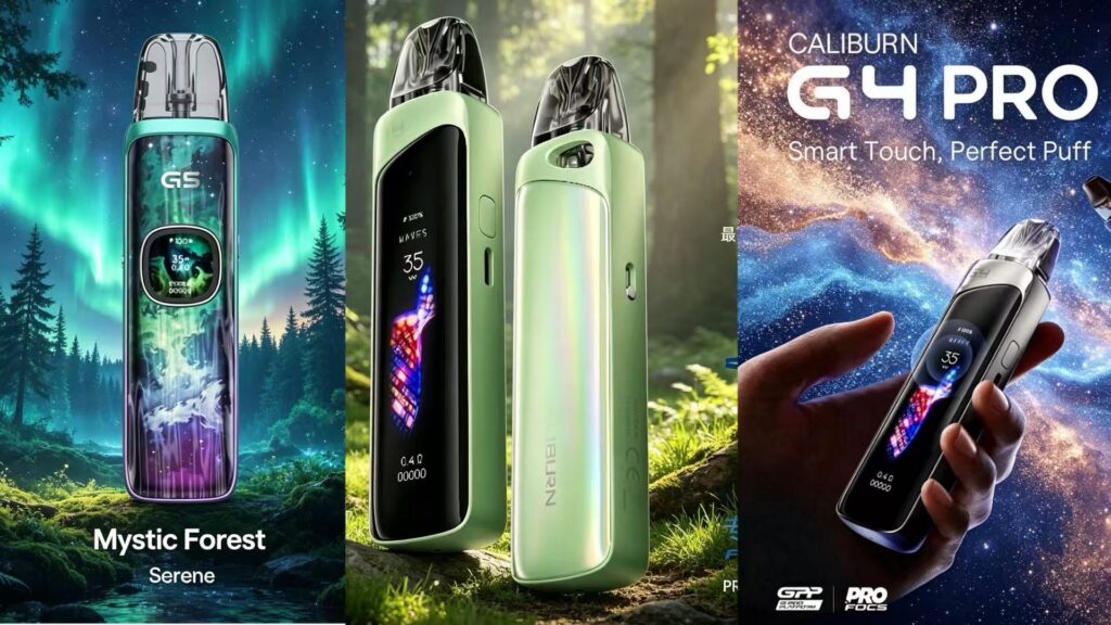 Uwell Caliburn 智能触控便携雾化设备