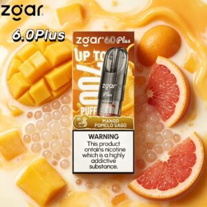 冰熊ZGAR 6.0 Plus替换烟弹 700口大容量Mesh雾化芯适配ZGAR6.0系列换弹主机