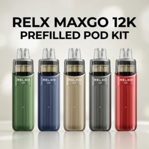【RELX 悅刻】MaxGo 12000口 一次性電子煙 | 智能螢幕顯示・可調氣流大煙霧