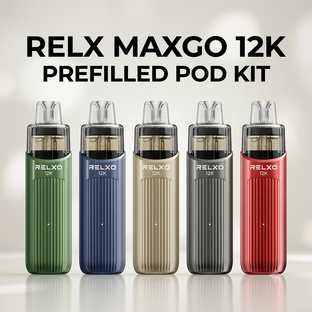 【RELX 悅刻】MaxGo 12000口 一次性電子煙 | 智能螢幕顯示・可調氣流大煙霧 1 【RELX 悅刻】MaxGo 12000口 一次性電子煙 | 智能螢幕顯示・可調氣流大煙霧