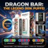 正品 Dragon Bar 龍吧阿童木 60000口一次性電子菸 多口味現貨免運 | 零度霧化海外直郵