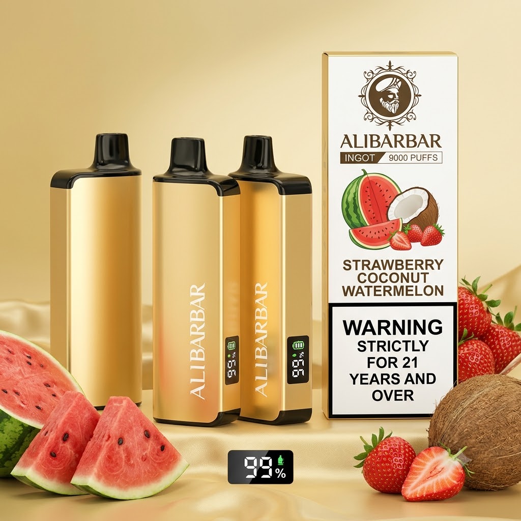 ALIBARBAR 9000 Puffs 電子煙 | 阿里巴巴一次性霧化器大口數(多款水果口味) 1 "ALIBARBAR 9000 puffs 電子煙口味選擇