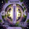 【現貨秒發】KS QUIK小黑条 6000口 一次性霧化器|Type-C可充電·6ml大容量|青檸/烏龍茶/冰椰熱銷中