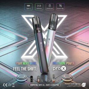 【原廠正品】冰熊ZGAR proX 電子煙桿｜內置童鎖更安心｜Type-C快充·強勁續航 擊喉感自由掌控