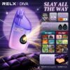 RELX Diva 30000口 一次性電子煙(Dual Mesh 雙模式防漏大煙霧
