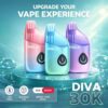 RELX Diva 30000口 悅刻一次性電子煙(Dual Mesh 雙模式防漏大煙霧)提供 3% 及 5% 多款經典尼古丁口味, - Image 3