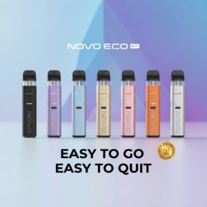 SMOK Novo Eco Pod Kit，1000mAh 可充電 pod 主機，多色機身，可調氣流開放式電子煙套裝