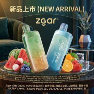 ZGAR 冰熊Vista 28000口 一次性電子煙（Vista 28K 全景高清屏 雙網芯大煙霧）