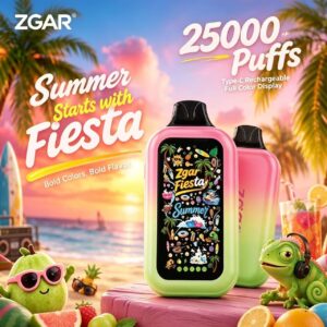 ZGAR Fiesta 25000 冰熊嘉年華|香港現貨彩屏可充電一次性霧化器